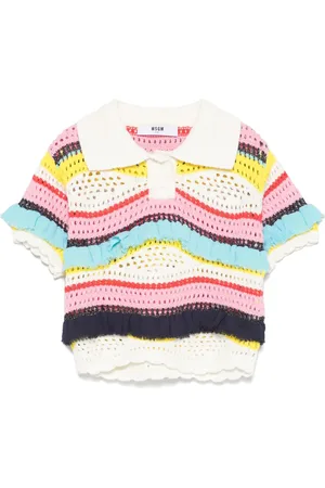 Msgm Gebreide polotop