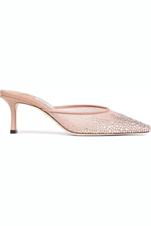 Jimmy Choo Muiltjes verfraaid met kristallen
