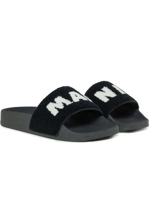 Marni Badslippers met logo