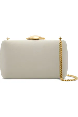 Oscar de la Renta Leren clutch