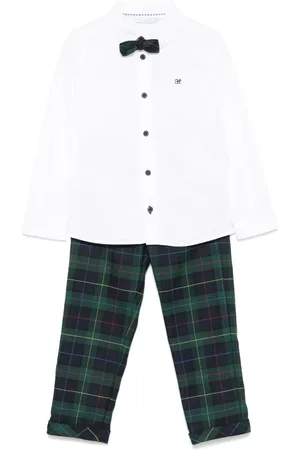 Abel & Lula Geruit shirt en broek
