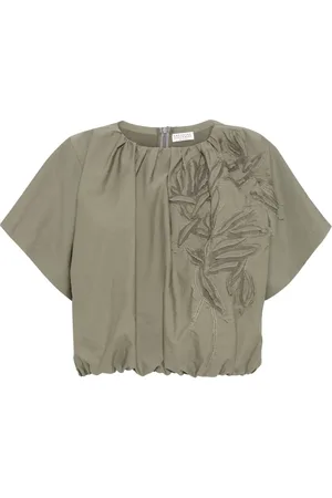 Brunello Cucinelli Blouse met Flora