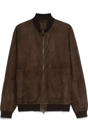 CANALI Suède bomberjack