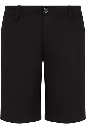 Armani Exchange Shorts met logoplakkaat