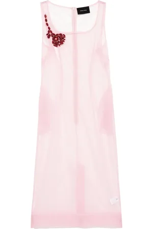 Simone Rocha Jurk met vierkante hals