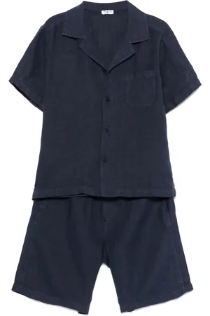 Il gufo Linnen shirt en shorts