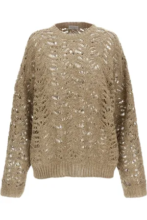 Brunello Cucinelli Trui met glitters