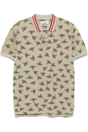 Vivienne Westwood Poloshirt met logoprint