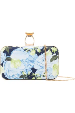Sachin & Babi On The Rocks Garden clutch met print