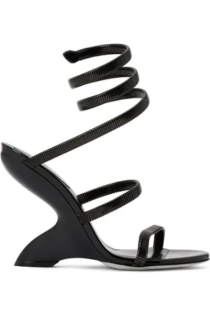 RENE CAOVILLA 105mm Symphony leren sandalen