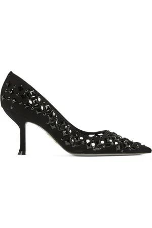 RENE CAOVILLA 80 mm Trifora pumps