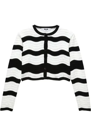 Msgm Vest met golvend patroon