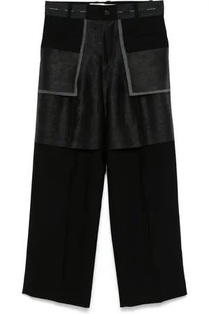 Feng Chen Wang Broek met patchwork