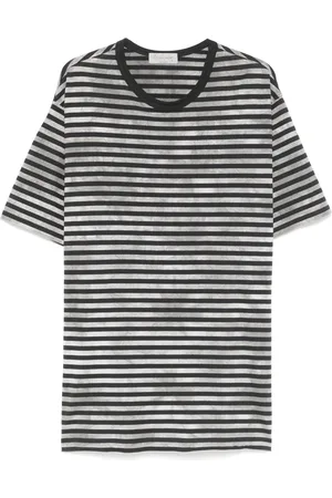 YOHJI YAMAMOTO Gestreept T