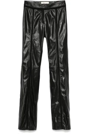 BLUMARINE Leren broek