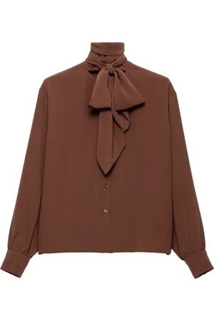 Prada Marocain blouse