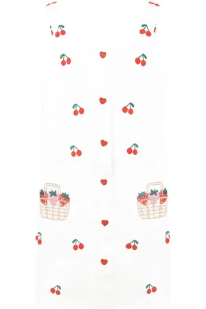 Stella McCartney Jurk met kersenpatroon