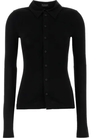 Balenciaga Getailleerde stretch blouse
