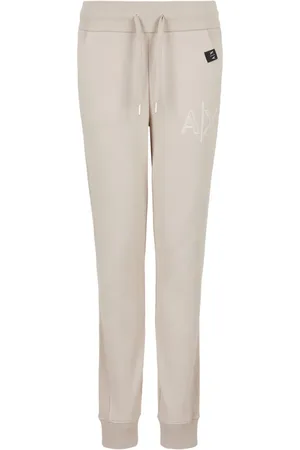 Armani Exchange Jersey trainingsbroek met logoprint