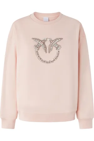 Pinko Sweater met geborduurde Love Birds