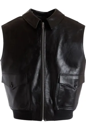 Bally Leren gilet