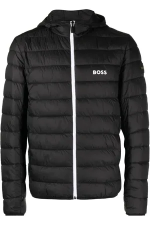 HUGO BOSS Donsjack met logoprint
