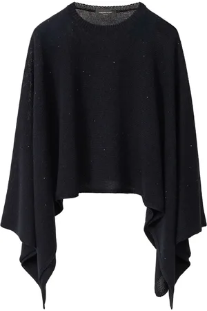 Fabiana Filippi Cape met lurex detail