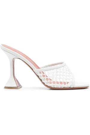 Amina Muaddi 90 mm Lupita muiltjes