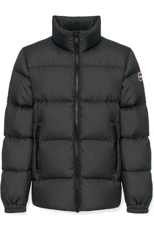 Colmar Gewatteerd jack met logopatch
