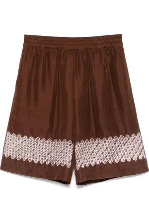 Feng Chen Wang Shorts met grafische print