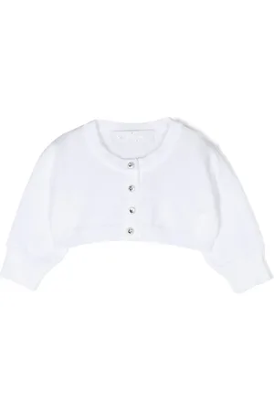 COLORICHIARI Vest verfraaid met kristallen