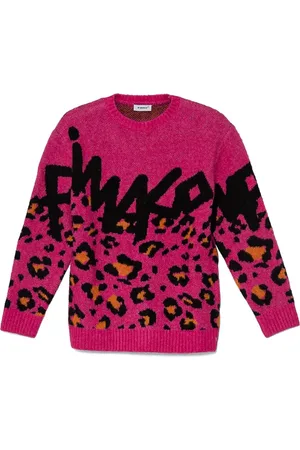 Pinko Trui met luipaardprint