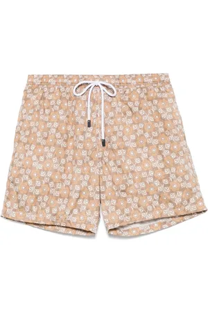BARBA Zwembroek met bloemenprint