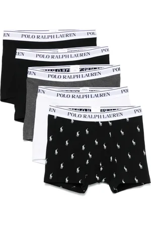Ralph Lauren Vijf boxershorts met logoband