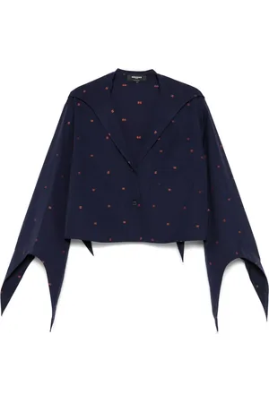 Rochas Blouse met matrozenkraag