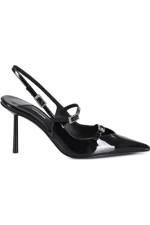 LE SILLA 80 mm leren pumps