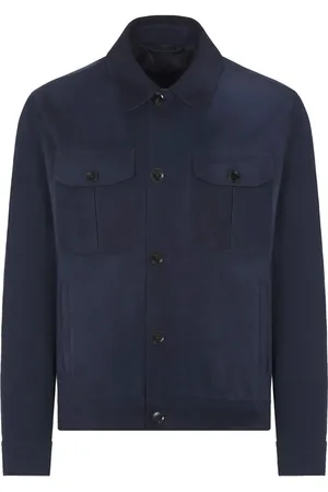 BRIONI Cupro shirtjack