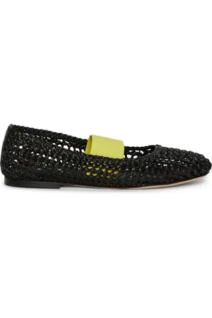 Msgm Leren ballerina