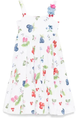 MONNALISA Jurk met fruitprint