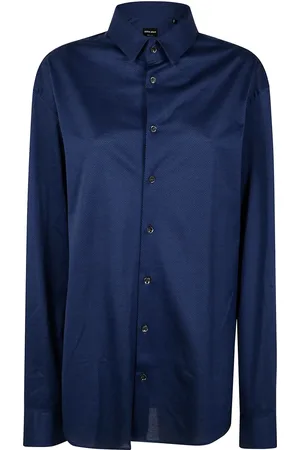 Giorgio Armani Katoenen overhemd