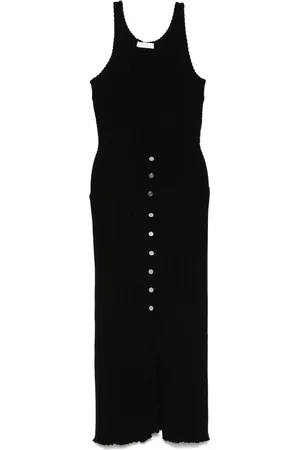 Paco rabanne Geribbelde midi