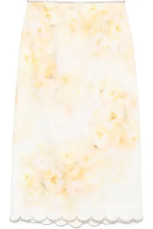 ZIMMERMANN Crush gewelfde midi