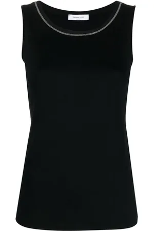 Fabiana Filippi Tanktop met afwerking