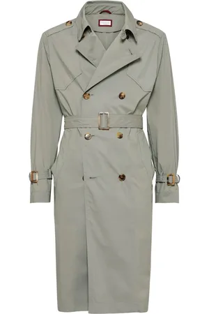 Brunello Cucinelli Waterbestendige trenchcoat