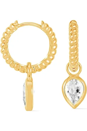 Dower and Hall Gedraaide oorringen met hanger