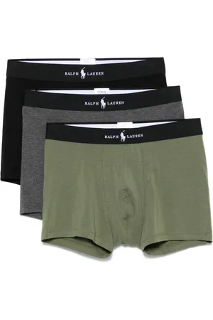 Ralph Lauren Drie boxershorts met logoband