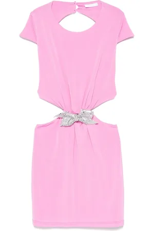 MISS GRANT Jurk met strik broche