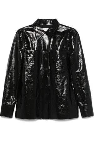 Jil Sander Gecoate linnen blouse
