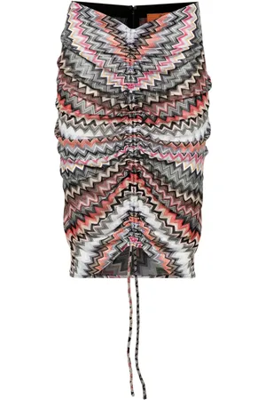 Missoni Rok met zigzag patroon