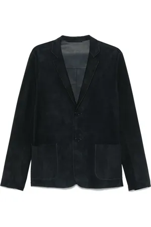 SALVATORE SANTORO Suède blazer